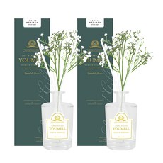 유멜 안개꽃 디퓨저, 아카시아모링가, 500ml, 2개 아카시아모링가, 2개