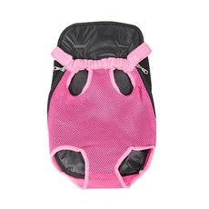 반려동물가방 및 산책 오토바이 다리 핸즈프리 개 배낭 여행 자전거 작은 가방 하이킹, M FOR PETS 2.5-3.5KG, ROSE RED, 1개