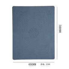 식품급 실리콘 쿠션 묻히지 않고 밀가루 반죽 쿠션 쉽게 세척 밀가루 쿠션 밀대, 큰 별 하늘색 60X40CM, 1개