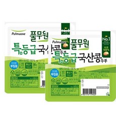 풀무원 단단한 부침용 두부, 380g, 2개