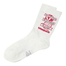 국내매장상품 UMBRO 엄브로 양말 HBL 워딩 크루 삭스 레드(UP223CSC56) 287345