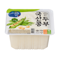 어깨동무 국산콩 두부, 6개, 500g