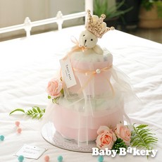 토끼기저귀케이크