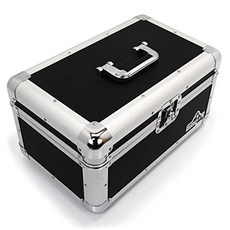 Gorilla 7 Inch Singles Vinyl Record Carrier Storage Box Robust 200 Inc. Lifetime Guarantee, 단일상품