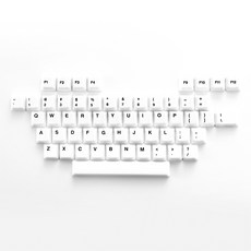 Cerakey 세라키 키캡 도자기 세라믹 키캡 A세트 Ceramic Keycaps, 무각인, 핑크