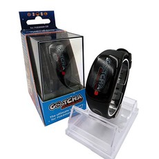 Go-tcha Evolve LED-Touch Wristband Watch for Pokemon Go with Auto Catch and Auto Spin - Black/Grey