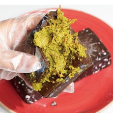 뷔에르 두바이 피스타치오 초콜릿 터키산 카다이프, 1개, 185g