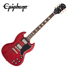 Inspired By Gibson<br />Epiphone 1961 Les Paul SG Standard – Aged 60s Cherry / 에피폰 레스폴 SG 스탠다드 (EIGC61SGACHNH1), *, *, *” width=”90″ height=”90″><span class=