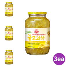 국내산 꿀모과차 1kg 국산 모과음료 Chinese Quince tea 모과원액 겨울 한겨울 사무실음료 사무실차 액상차 간편 생모과 모과진액 모과액기스 모과엑기스 청도모과, 3개, 1개