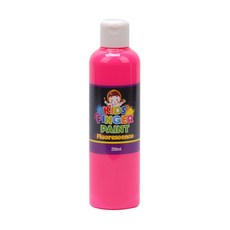 라U_키즈 핑거페인트 형광색250ml 낱색 촉감놀이 핑거페인팅 어린이물감 그림물감 핑거페인트/JPD7348EA, 숿_형광 분홍