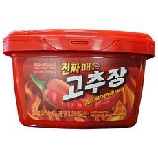 노브랜드 진짜 매운 고추장, 1개, 500g