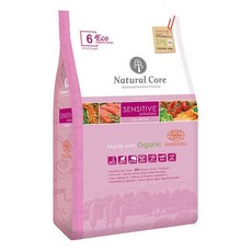 네츄럴코어 테온셀 에코6 연어 큰입자 10kg /민감성/강아지사료, 1개