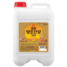 샘표 양조간장 501, 15L, 3개