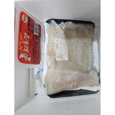 완도 자연산 광어회 필렛 500g 순살중량 제철 횟감 광어회택배, 병어세꼬시용횟감600g, 1개