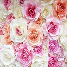 AOFOTO 7x5ft Rose Flowers Backdrop for Photos Sweet Floral Tea Party Birthday Wedding Decoration Kid, 1