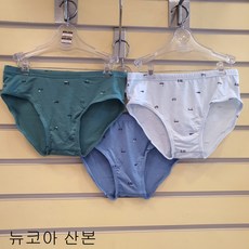 꾸씨꾸씨 "남모달삼각팬티(3매)" (65호~95호) 국내제작 빅사이즈 사방스판 남아팬티~CCS남02