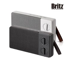 Britz-e BE-AM300(블랙 화이트) 블루투스 스피커, 블랙