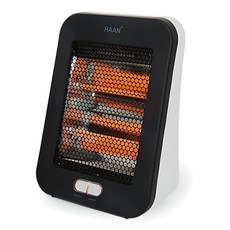 HAANEZ 優質2段石英管電暖器, 漢安-M100H, 黑+白