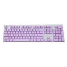 104PCS ABS 반투명 Keycap OEM 프로파일 백라이트 키 캡 기계 키보드 용