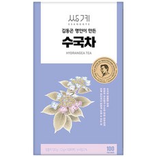 쌍계 수국차 100T, 120g, 1개
