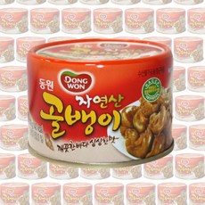 동원 자연산 골뱅이 통조림, 140g, 12개