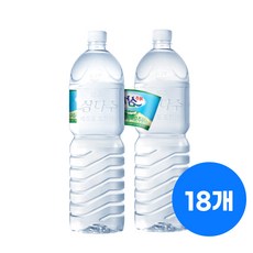 기타 제주 삼다수 그린(무라벨) 2L x 18병 (재고부족시 유라벨 발송)