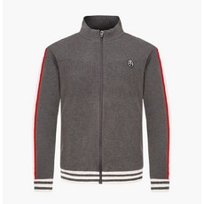 까스텔바작 골프 남성 * 30% OFF * 등판 자수 컬러배색 니트 풀집업 하이넥 가디건 점퍼 그레이 BGCWSJ201 MY