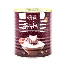 참존 빙수팥 통단팥 3kg, 5개