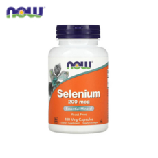 셀레늄 나우푸드셀레늄 세레늄 Selenium 200 mcg 베지캡슐180정, 셀레늄 100 mcg 100 타블렛, 1개, 180정