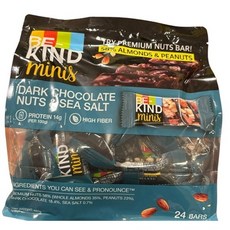 BE KIND 다크초콜릿 너트바 20G, 480g, 1개