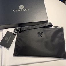 Versace 메두사 스트랩 나일론 스몰 클러치 DP84725 DNYLV D41OH