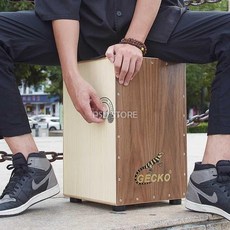 박스 손드럼 연주 핸드 나무 타악기 스틸현) 버스킹 CL50S(특수 기타 스틸현) 목재 색상, CL50(스네어 드럼 현) 목재 색상, 1개