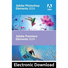 Adobe | Photoshop Elements 2024 Premiere PC 코드 소프트웨어 다운로드 사진 편집 영상 온라인, Code (Mac)_Photoshop Elements