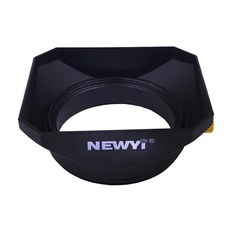 NEWYI-스퀘어 렌즈 후드 37mm 39mm 40.5mm 43mm 46mm 49mm 52mm 55mm 58mm 캐논 니콘 후지 소니 카메라 용 렌즈 후드, 02 39mm, 1개