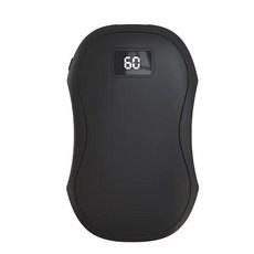 샤오미 핸드 워머 휴대용 디지털 전기손난로 50000mAh 대용량, 블랙 50000mAh, Xiaomi
