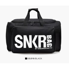 슈즈백 SNKR BAG다용도 야구화 농구화 축구화 수납가방 행가방 토트백 스포츠백, 화이트 단어