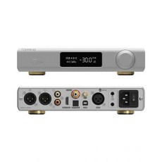 토핑 D90III 사브르 MQACD 풀 밸런스 DAC 2 ES9039SPRO XMOS XU316 DSD512 PCM768kHz HiFi 입력 USB블루투스 5.1광학동축AESI, Silver - 토핑d90