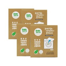 해피얼쓰 이염방지먼지흡착 세탁 흡착 시트 x4, 4개