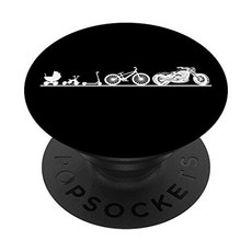 Evolution Motorbike Motorcyclist Biker Motorsport Biking PopSockets with exchangeable PopGrip, 단일옵션