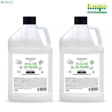 은나노스텝 주방세제/자몽향/4L X 2개 (리필), 4L