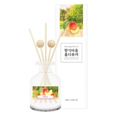 향기마을 실내용 홈 디퓨저 150ml, 복숭아, 1개