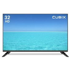 큐빅스 고화질 HD LED TV 81cm(32인치) 대기업패널 중소기업 티비 스탠드형 벽걸이 가능 IPTV, 81cm (32인치), LE-321H, 벽걸이형, 고객직접설치