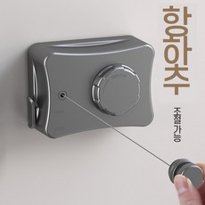 호밍사이 신축 빨래줄 실외 원룸 베란다 와이어 다용도 무타공 숨기형 빨랫줄 걸이 이불건조대