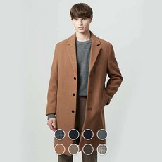 [현대백화점][지오다노]C 079914 남 싱글 울 코트 01079914