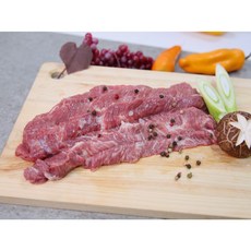 올밋 제주흑돼지 흑돈 갈매기살 600g (구이용), 기본포장, 멜젓추가, 1개