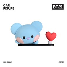 BT21 미니니 차량용 자동차 모니터 피규어 마스크 케이블 걸이 코야 KOYA, 1개