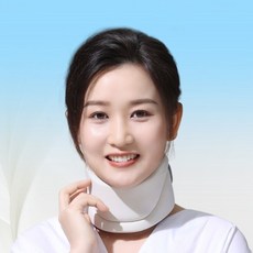 휴대용 거북목 교정 일자목 스트레칭 교정기 목견인기, 1개