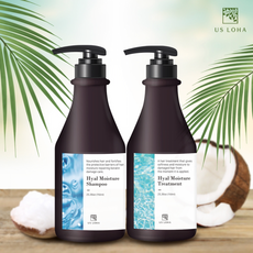 두피청정 대용량 히알 수분 샴푸 & 트리트먼트 세트, 대용량 히알 수분 샴푸 750ml x1:대용량 히알 수분 트리트먼트 750ml x1