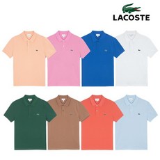 [LACOSTE] 남여공용 슬림핏 반팔 카라티 테니스웨어