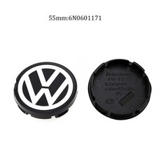 폭스바겐 휠캡 센터 허브 캡 골프 파사트 티구안 폴로 악세사리 호환, A.55mm 4개, 1세트